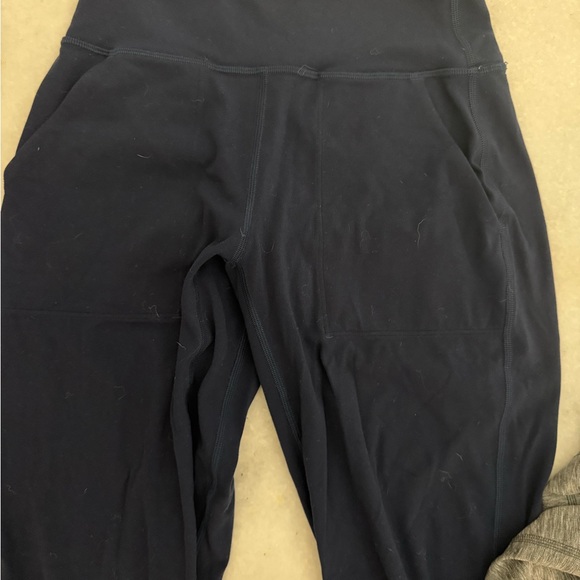lululemon align jogger leggings in Navy, Gray, and Olive - Picture 5 of 6